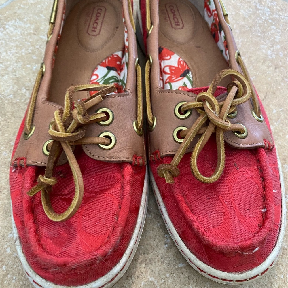 COACH Richelle Boat Shoes